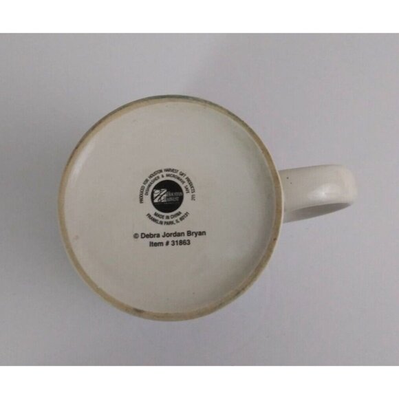 Vintage Houston Harvest Keep Friends Close To Your Heart 3.75" Coffee Cup #31863 - Picture 7 of 7